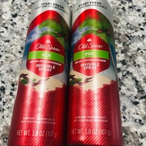 OLD SPICE Fiji Invisible, NEW, LOT 2